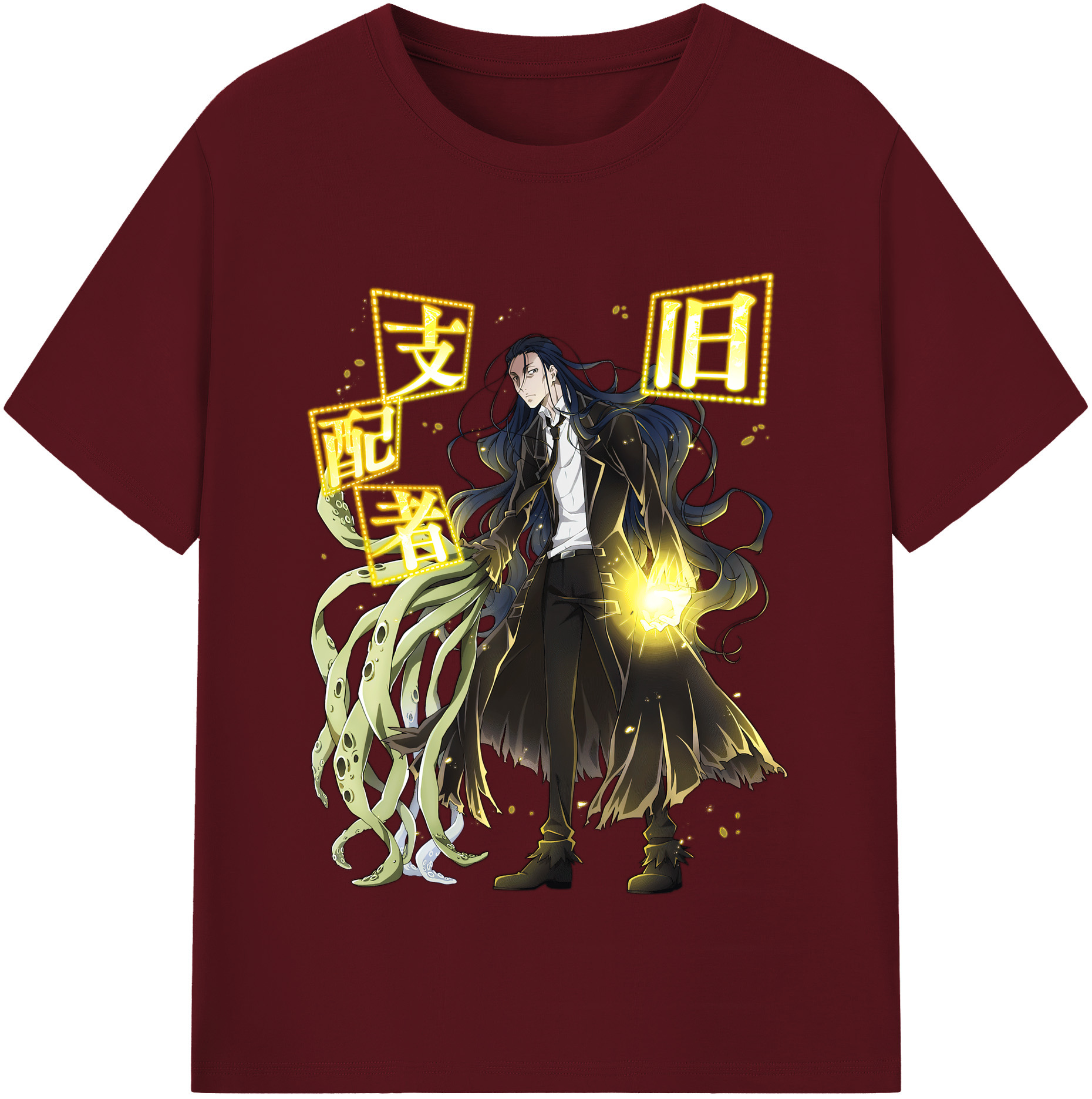 （画像用） 文豪ストレイドッグス Bungo Stray Dogs 綿100％半袖Tシャツ（フロントプリント）